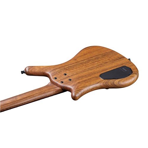 Warwick Teambuilt Pro Series Thumb BO, 4-String - Natural Transparent Satin, Black Hardware 